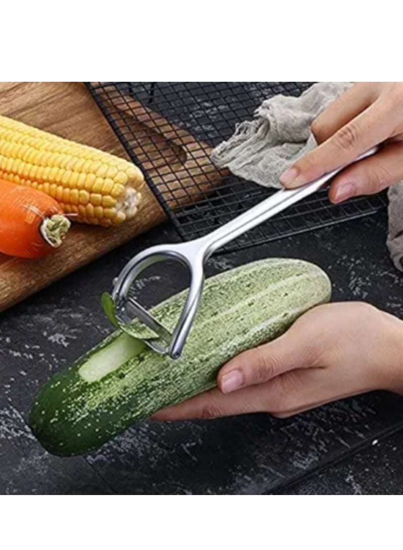 Luxury stainless steel potato and fruit peeler - Image 4