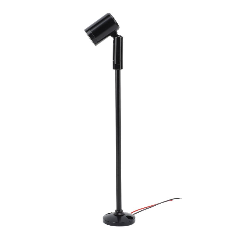 LED Mini Spotlight Jewelry Showcase Display Lights DC12V Upright Mini Display Cabinet Light Eye Care Stable Heat Dissipation Black White Light - Image 3
