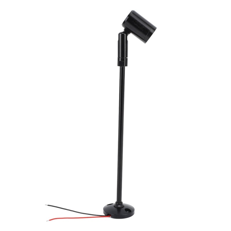 LED Mini Spotlight Jewelry Showcase Display Lights DC12V Upright Mini Display Cabinet Light Eye Care Stable Heat Dissipation Black White Light - Image 5