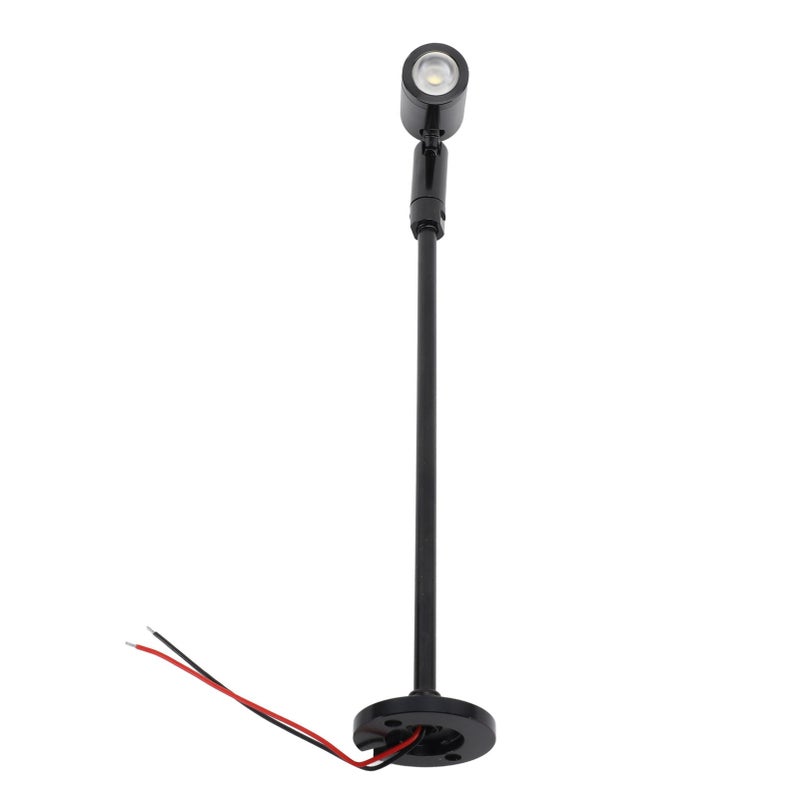 LED Mini Spotlight Jewelry Showcase Display Lights DC12V Upright Mini Display Cabinet Light Eye Care Stable Heat Dissipation Black White Light - Image 2