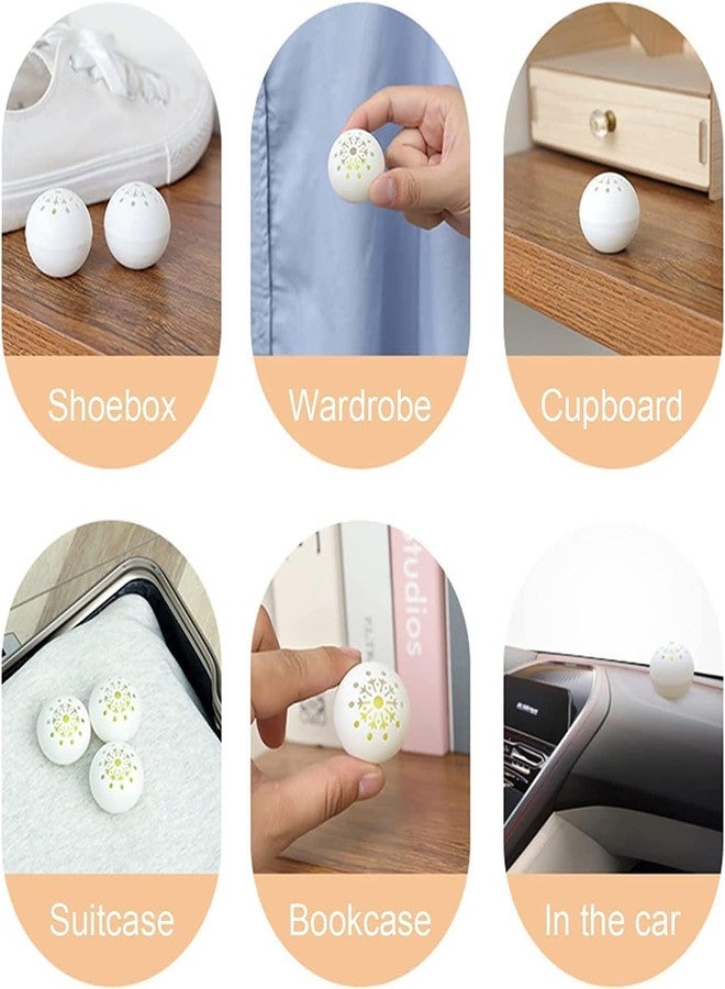 Ansawi Shoe Deodorizer Balls 6pcs Shoe Odor Freshener Shoe Fresheners Sneaker for Gym Bags Lockers and Drawers, 6 Pcs Shoe Deodorizer Balls Sneaker Odor Shoe Aroma Ball Remover. - Image 3