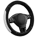PIC AUTO Steering Wheel Cover Glitter Gel Particles Black Luxury Leather Car Steering Cover Universal Fit 145155 AntiSlip Car Wheels Cover for Girls Women - Image 2