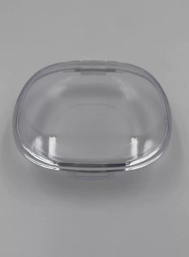 علبة حافظة أسنان شفافة