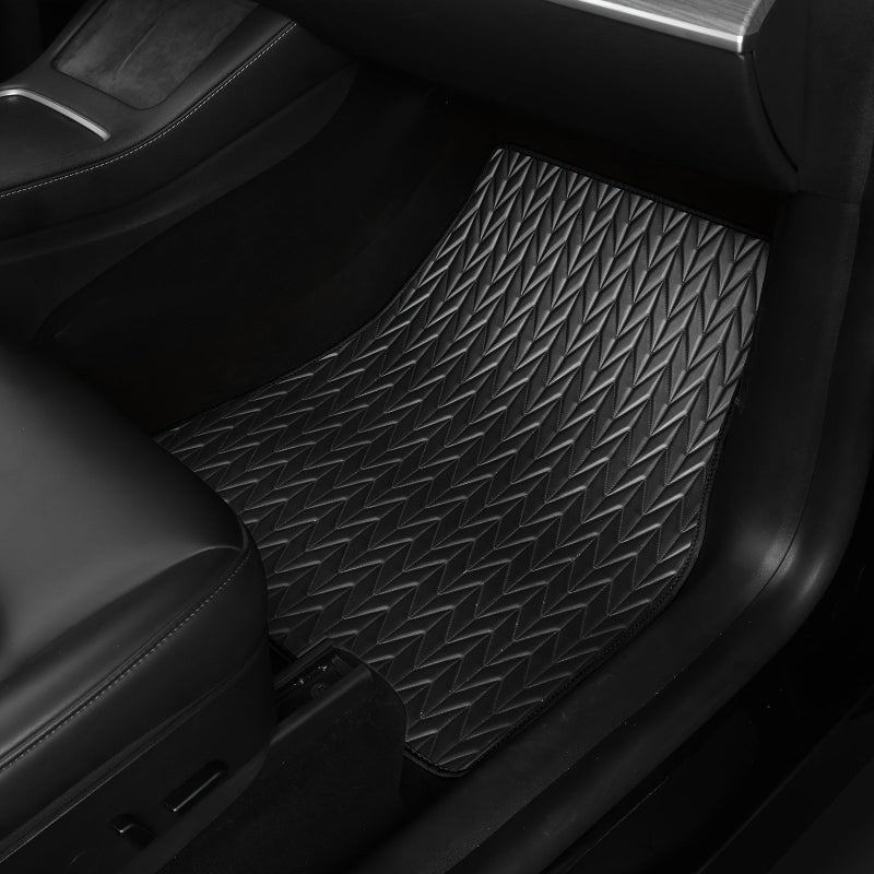 سجادات أرضية لجميع الأحوال الجوية متوافقة مع RAV4 2014 2018 (3 قطع) تشمل سجادة صندوق الأمتعة - Image 5