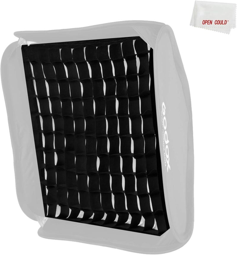 أمبيتيفول شبكة على شكل خلية نحلة لصناديق الإضاءة الناعمة المربعة من نوع Godox S-Type، بحجم 50 × 50 سم - Image 1