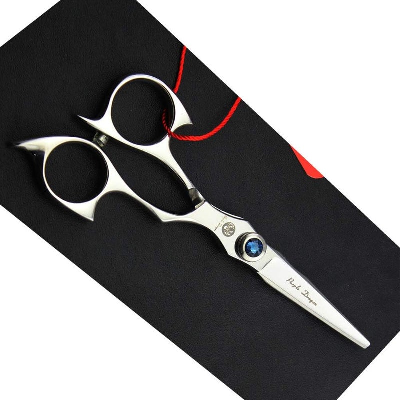 50 inch 440C Sliver Salon Hair Cutting Scissors Barber Shears with Bag Perfect for Professional Hairdresser