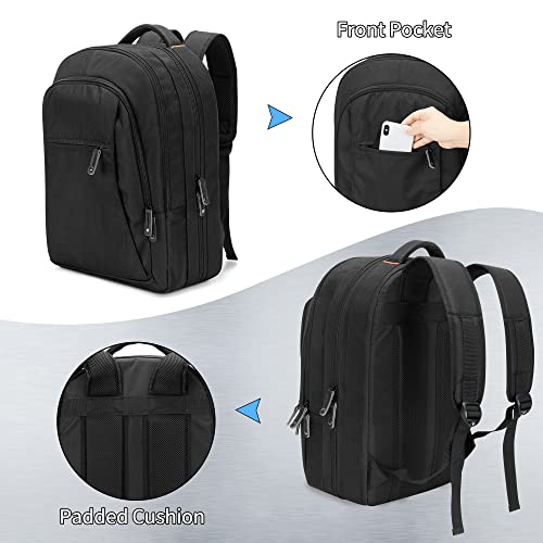samdew Three-layer Chef Backpack with Knife Bag, Professional Knife Backpack & Chef Bag with 12 + 23 Slots & Multiple Pockets, Chef Knife Carrying Case Roll for Kitchen Utensils (Knife Not Included) - Image 5