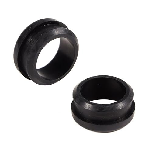Autycle Rubber PCV Breather Grommets O.D. 1 1/4" I.D. 1" for Steel Valve Covers SBC BBC SBF BBF 350, 2pcs - Image 1