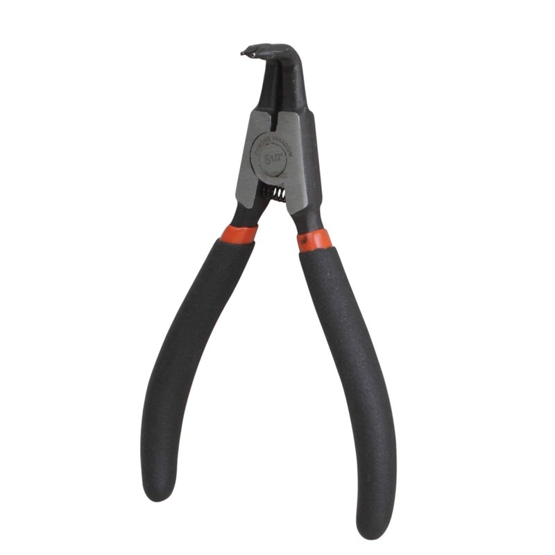 GROZ External Bent Circlip Plier with Precise & Solid Contact Tips| Ideal for Fitting Snap Rings on Shafts| Chrome Vanadium Construction| Wear Resistant| Ergonomic Grip| Length: 150 mm| CLP/BND/E/150 - Image 5