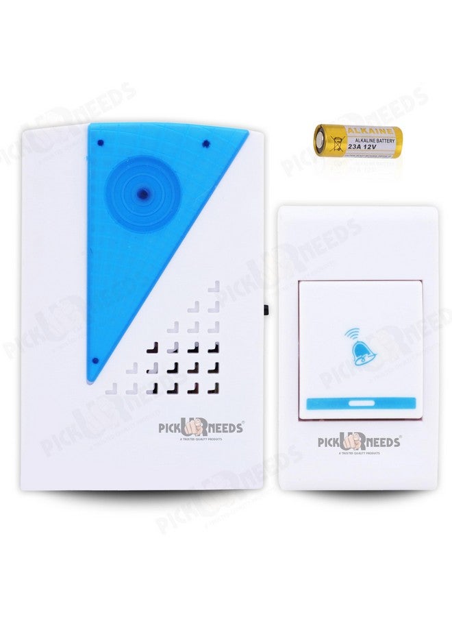 Pick Ur Needs Triange Shape Wireless Cordless Door Chime for Home Shop Office Door Bell (Triangle) - Image 1