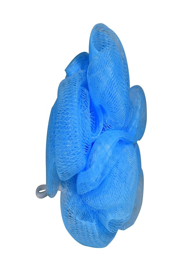 Dr. Care Dr Care Super Soft Bath Sponge Fluffy Puffy Loofah (Sky Blue) - Image 2