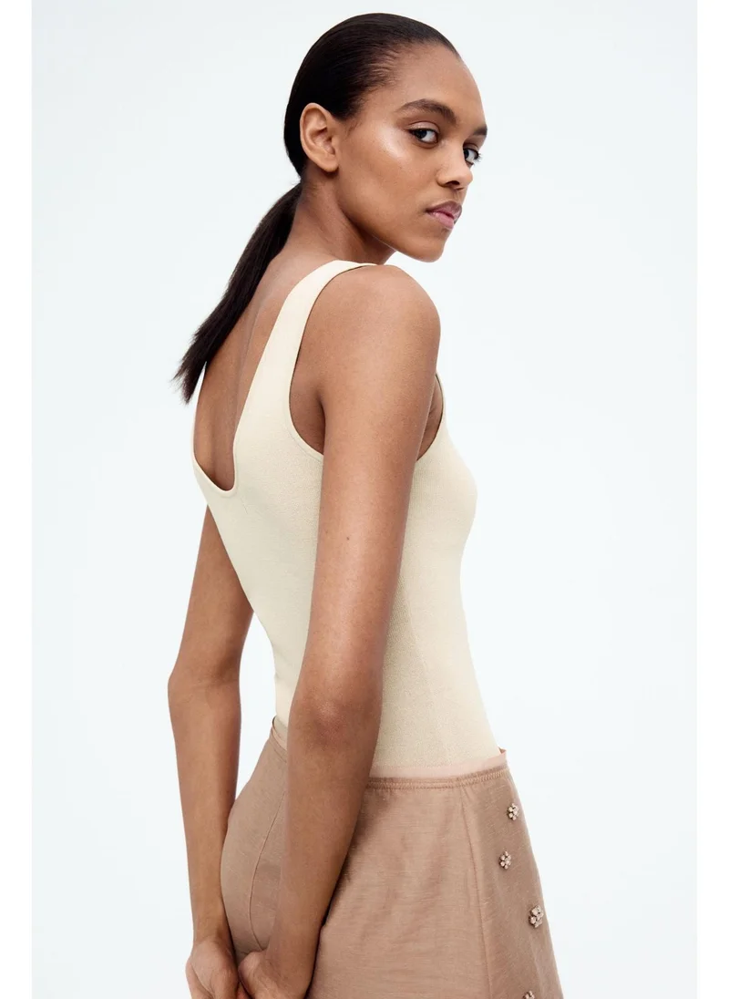 H&M Knitted vest top