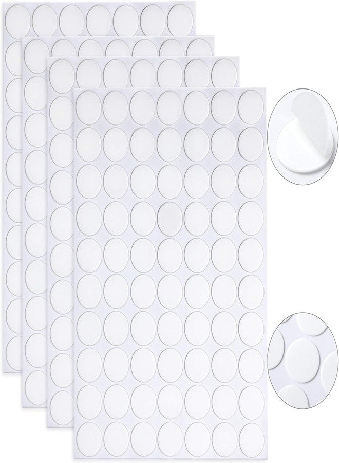 DIY Crafts Double Sided Tape Sticky Dot Removable Putty No Trace Clear Sticky Tack Waterproof Stickers for Festival Decoration Picture Hanging Museum Wax Gel, Earthquake Putty Hanging Strips Mounting Dots (100) - Image 1