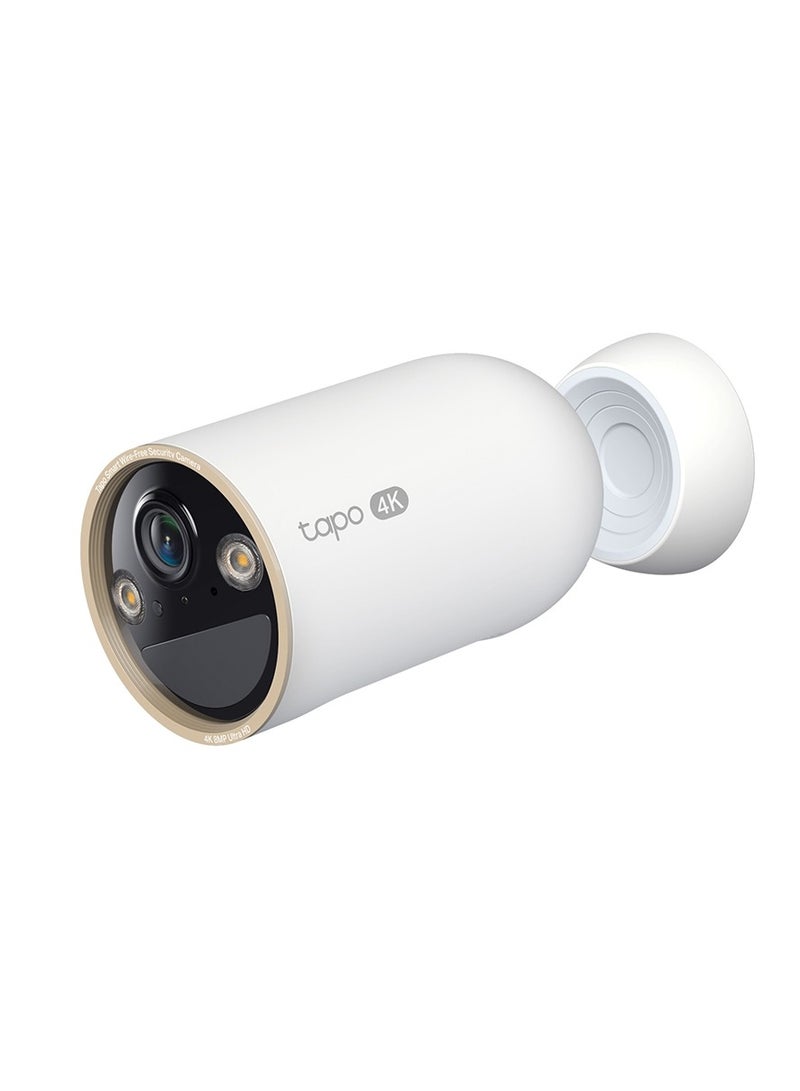 تي بي لينك C460، 4K-8MP، كاميرا أمان خارجية تعمل بالبطارية مع واي فاي مزدوج النطاق | كشف ذكي مجاني - شخص، حيوان أليف ومركبة | رؤية ليلية ملونة بتقنية ستارلايت | مقاومة للعوامل الجوية IP66 | قاعدة مغناطيسية | ميزات متقدمة، بدون اشتراك - Image 2