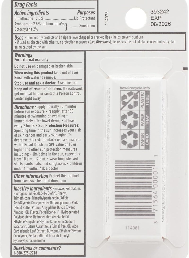 OKeeffes O'Keeffe Lip Therapy Lip Balm SPF 35 (4.2g) - Image 3