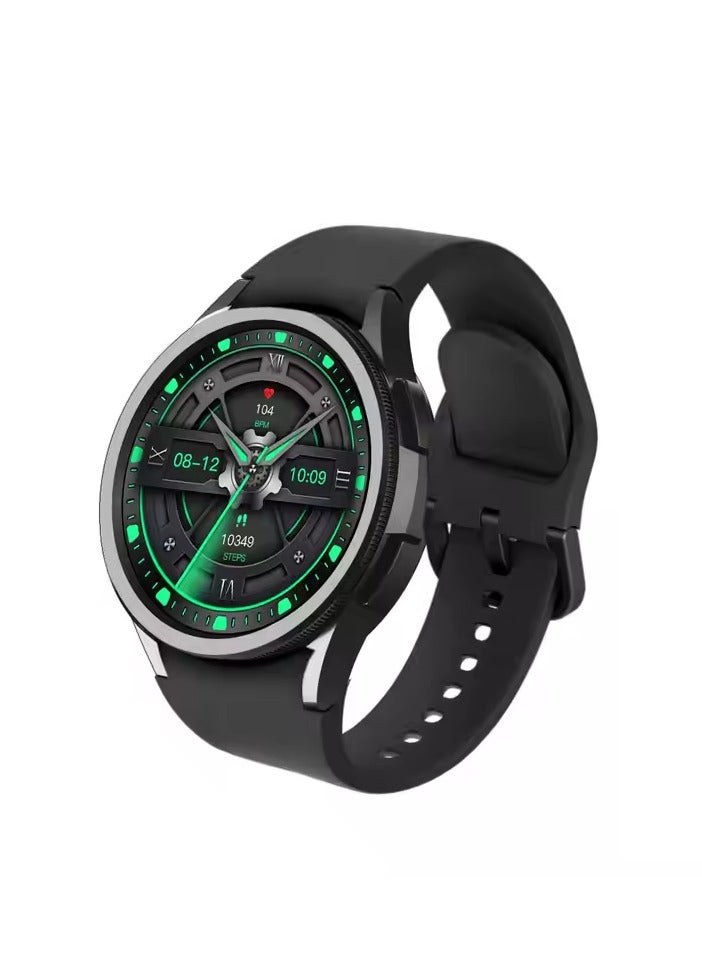 ويزمي ساعة Wisme 2 الذكية باللون الاسود مقاس 1.62 بوصة - Image 1