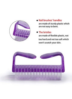 Ant 5-Piece Handle Grip Nail Brush, Hand Fingernail Cleaner Brush Manicure Tools Scrub Cleaning Brushes for Toes and Nailsor Cleaner,Pedicure Scrubbing Tool  - Image 3