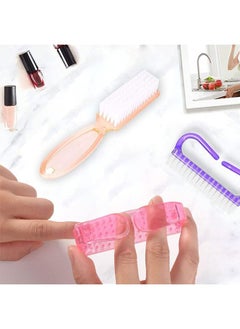 Ant 5-Piece Handle Grip Nail Brush, Hand Fingernail Cleaner Brush Manicure Tools Scrub Cleaning Brushes for Toes and Nailsor Cleaner,Pedicure Scrubbing Tool  - Image 5