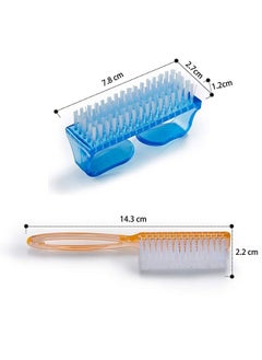 Ant 5-Piece Handle Grip Nail Brush, Hand Fingernail Cleaner Brush Manicure Tools Scrub Cleaning Brushes for Toes and Nailsor Cleaner,Pedicure Scrubbing Tool  - Image 2