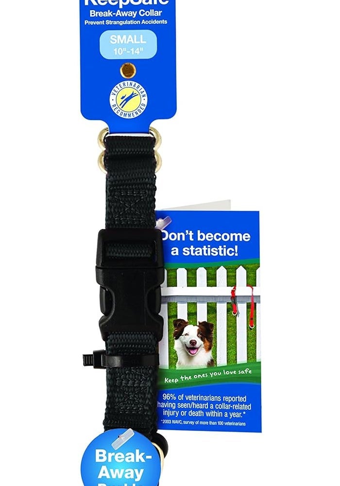 PetSafe KeepSafe Break-Away Collar for Dogs and Puppies - Small Size, Black - Image 1