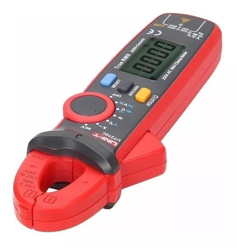 مقياس التيار الكهربائي الرقمي النشط Uni-T UT210C 200 أمبير - Image 4
