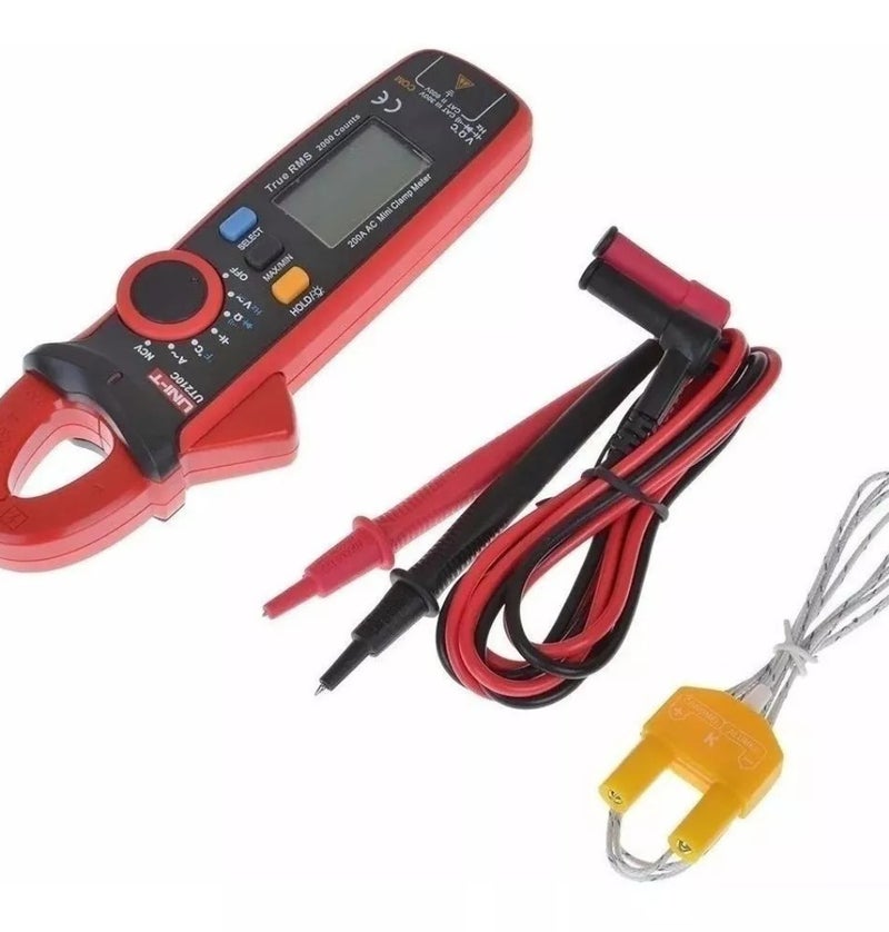 مقياس التيار الكهربائي الرقمي النشط Uni-T UT210C 200 أمبير - Image 5