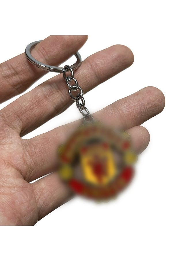Generic Football Team Keychain Real Madrid/Brazil/Argentina/Germany/Barcelona/Juve Keychain Accessory Pendant Bag Chain Car Keychain Creative Gift for Unisex 