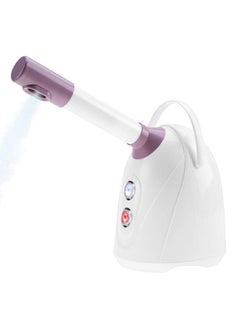 Salmue Nano Ionic Facial Steamer Hot/Cool Face Steamer 360° Spraying Thermal Therapy Warm Mist Humidifier Atomizer Moisturizing Face Sauna Spa Steamer  - Image 1