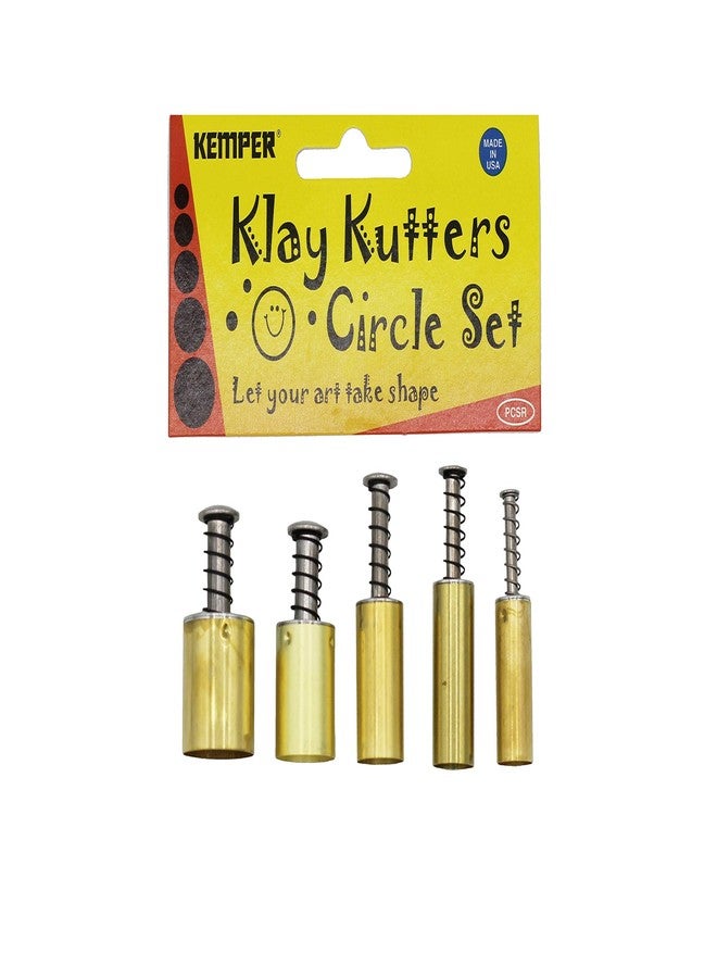 Kemper Klay Kutters Circle Set Clay Bread Dough Modeling Paste Paint & More! - Image 1