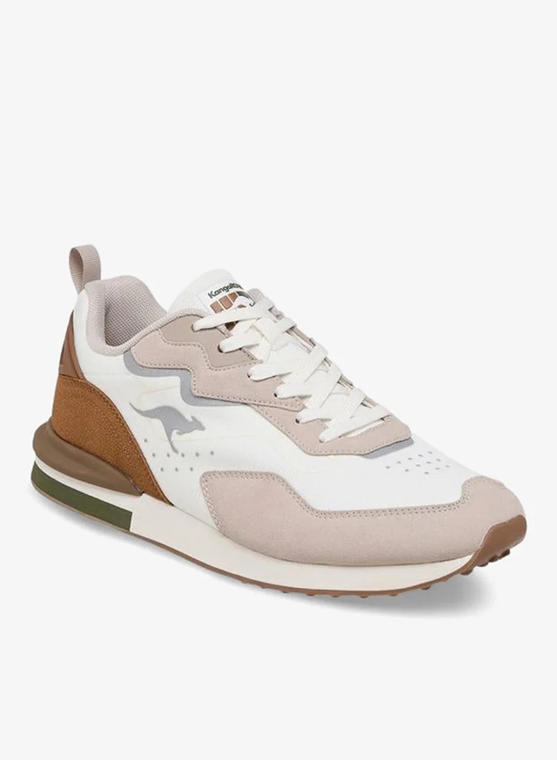 Kangaroos Women Colourblock Lace-Up Sports Shoes