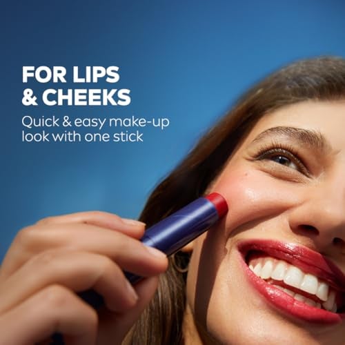 NIVEA Lip Caring Beauty Red Lip Balm | Lip & Cheek Tint with SPF 30 - Image 4