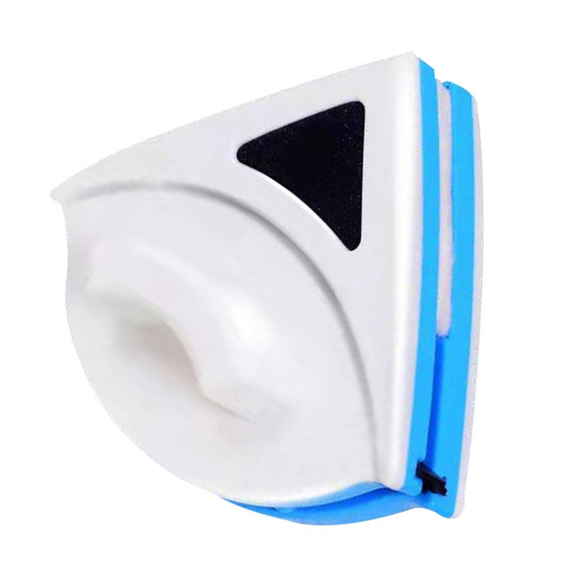 Magnetic Window Cleaner Blue Triangle Shape Single Sided Magnetic Glass Wiper Washing Brush Tool P3‑8mm - Image 3