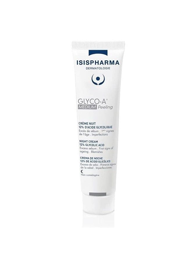 ISIS PHARMA - Glyco-A 12% Glycolic Acid Skin Peel Cream Anti-Aging Wrinkles&Dark Spots 30 Ml by Isis Pharma - Image 1