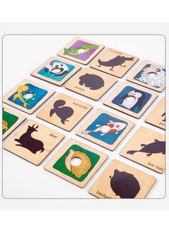 Y&D Wooden Cartoon Skin Shadow Matching Thinking Training Building Blocks Toy  - Image 5