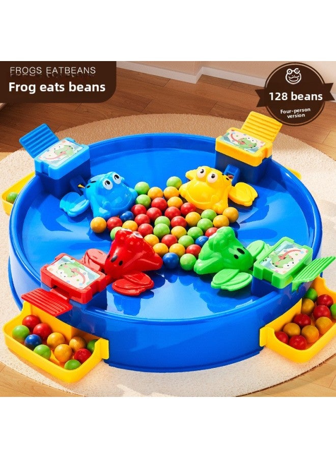 Frog Eating Peas Children's Toy Boy 3 To 6 Years Old Desktop Puzzle Game Parent-Child Interactive Female Two-Person Battle