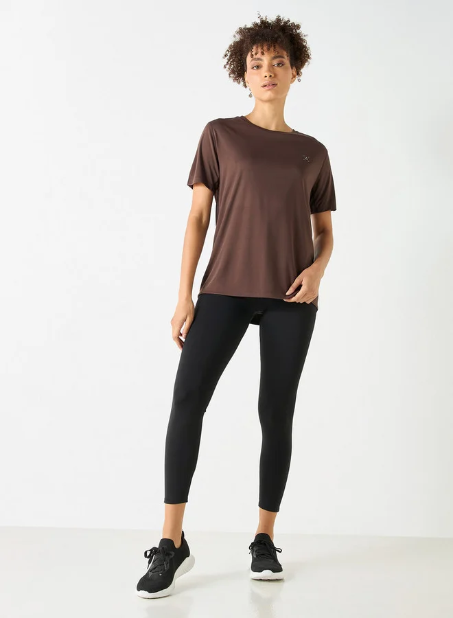 ADOT by Splash Crew Neck T-shirt with Short Sleeves