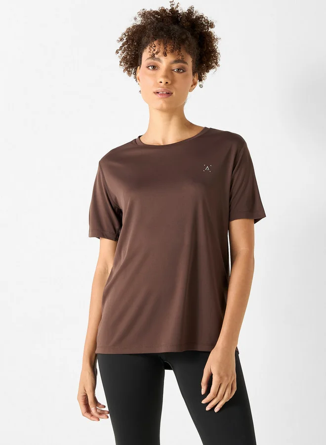 ADOT by Splash Crew Neck T-shirt with Short Sleeves