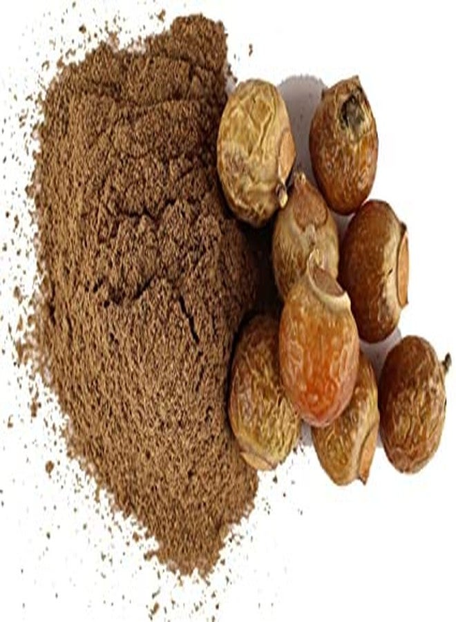 Ayur Amrit Reetha Powder Ritha Aritha Areetha Sapindus Mukorossi Soapnuts Powder Organic Reetha Powder For Silky & Smooth Hairs 200gm (Pack of 2) - Image 1