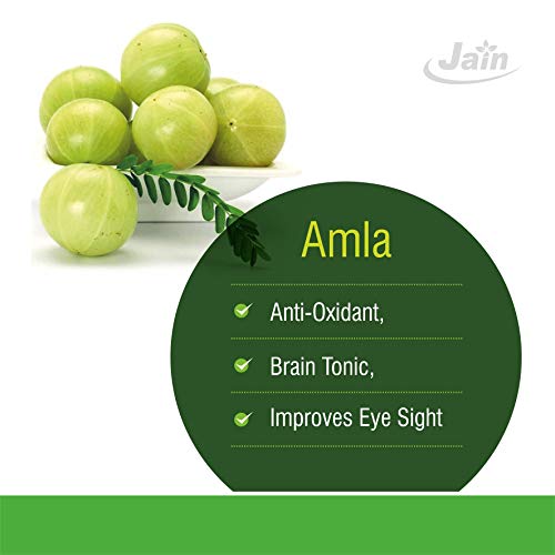 Jain Amla Powder 400g |100% Pure Phyllanthus Emblica Ayurvedic Herbal Supplement for Hair, Skin & Wellness| Rich in Natural Vitamin C | Vegan, Paraben-Free - Image 3