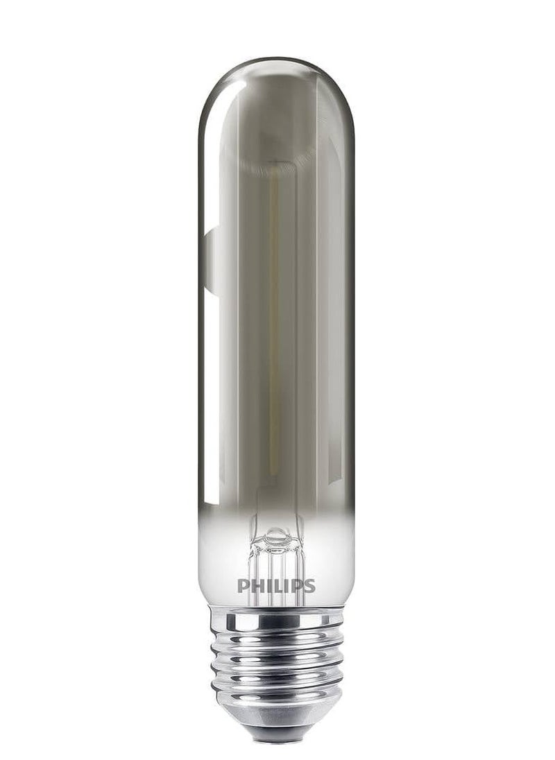 Philips - Classic T32 Smoke LED Light Bulb E27 Screw Version 2.3-11W Warm White (1800K) Non-Dimmable - Image 1