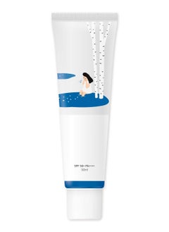 Round Lab ROUND LAB Birch Juice Moisturizing Sunscreen (SPF50+ PA++++) | A moisturizing sunscreen, No White Cast, Strong UV Protection, Moist Essence Type, Ocean Friendly-Reef Safe (1.69fl.oz)  - Image 1