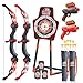spring flower SpringFlower Bow and Arrow Sets with LED Lightup2 Foam Dart Guns for Kids 5 6 7 8 9 10 Years Old Archery Set with Standing Target for Boys Girl Ideal for Boys2 Pack - Image 3
