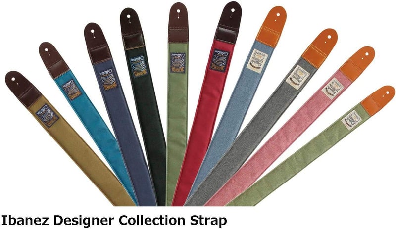 Ibanez Designer Collection Guitar Strap - Light Blue - Image 3