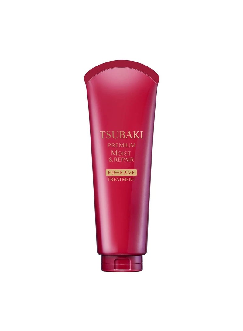 تسوكابي ماسك الشعر TSUBAKI Premium Moist & Repair Treatment ‏160 جم ترطيب مكثف وإصلاح عميق للشعر الجاف والتالف - Image 1