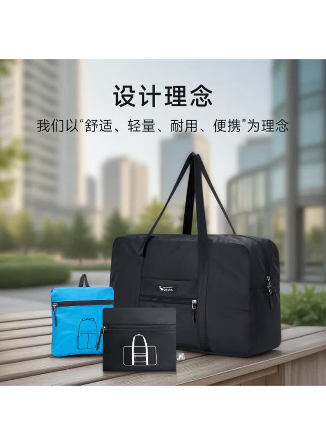 Oiwas Foldable Large Capacity Travel Bag For Men And Women Business Trip Short Distance Handheld Luggage Bag