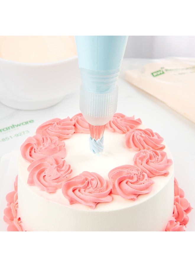 Restaurantware Pastry Tek Piping Tip, 1 Reusable Drop Flower Icing Tip - #108, Dent-Resistant, Stainless Steel Pastry Tip, Dishwasher-Safe, Decorate Cupcakes, Cakes, or Cookies - Image 4