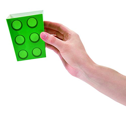 Fun Express Block Party Popcorn Boxes (24pc) for Birthday - Party Supplies - Containers - Paper Boxes - Birthday - 24 Pieces - Image 2