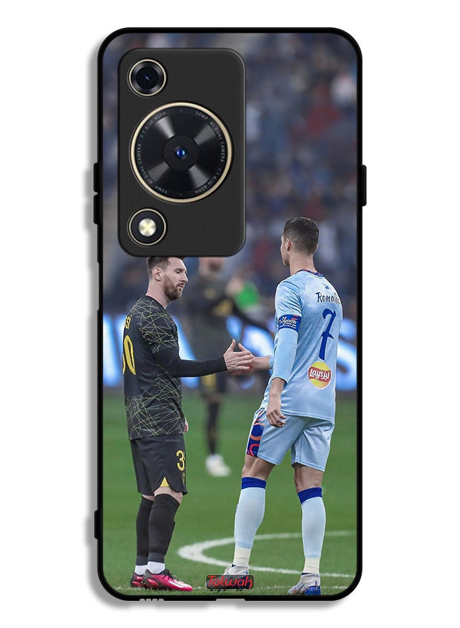 Tolwak Huawei Nova Y63 Protective Case Cover Messi And Ronaldo
