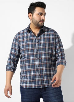 Instafab Plus Tartan Plaid Shirt  - Image 2