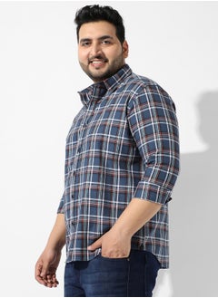 Instafab Plus Tartan Plaid Shirt  - Image 3